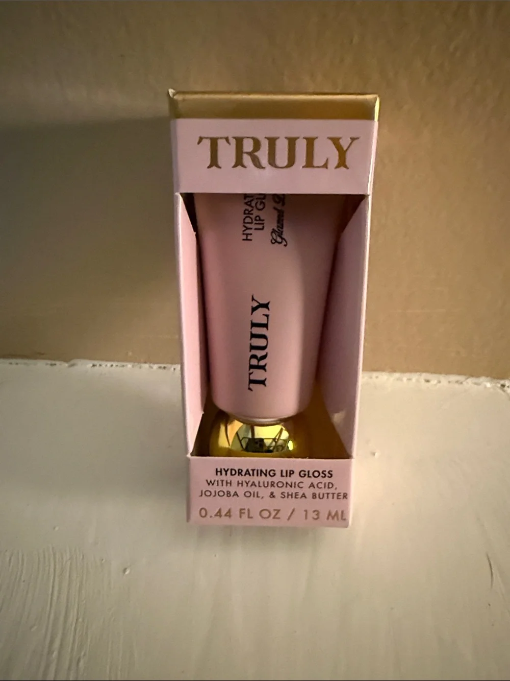 TRULY Glazed Donut Hydrating Lip Gloss~Sheer Mauve New!